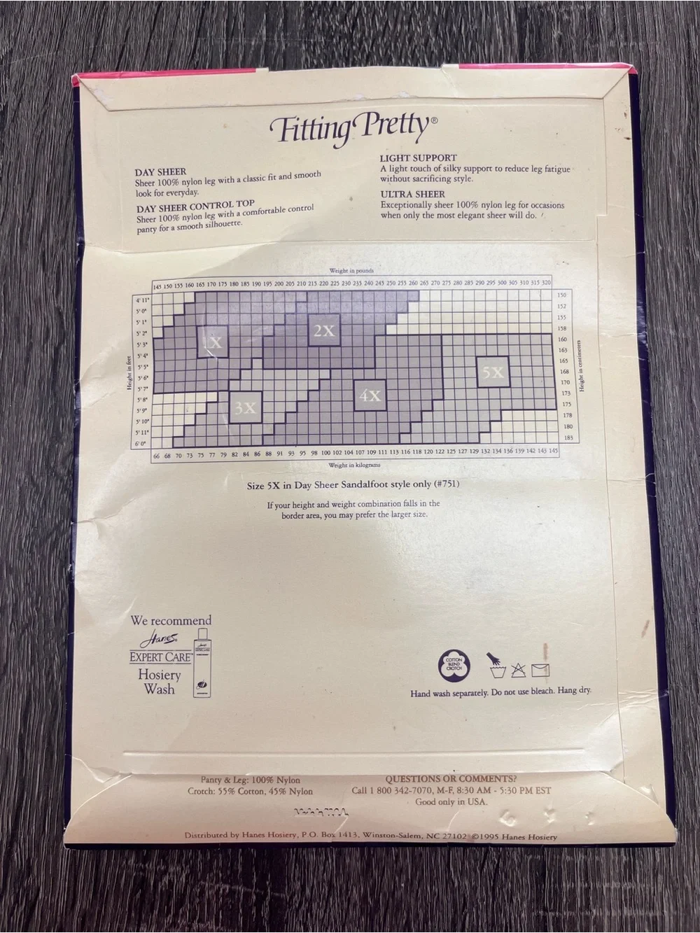 Hanes Fitting Pretty Sheer Hosiery - Ivory Queensize 2x